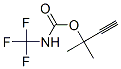 130138-79-3,Carbamic acid, (trifluoromethyl)-, 1,1-dimethyl-2-propynyl ester (9CI)
