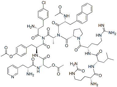 130143-01-0,Cetrorelix acetate