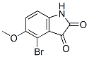 130420-75-6,4-BROMO-5-METHOXYINDOLINE-2,3-DIONE