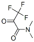 13081-19-1,Propanamide,  3,3,3-trifluoro-N,N-dimethyl-2-oxo-