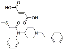 130820-22-3,but-2-enedioic acid, 2-methylsulfanyl-N-(1-phenethyl-4-piperidyl)-N-ph enyl-acetamide