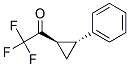 130980-00-6,Ethanone, 2,2,2-trifluoro-1-(2-phenylcyclopropyl)-, (1R-trans)- (9CI)