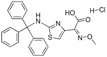 131004-28-9,(Z)(METHOXYIMINO)[2(TRITYLAMINO)THIAZOL- 4-YL]ACET.AC.MONOHCL
