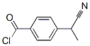 131048-66-3,Benzoyl chloride, 4-(1-cyanoethyl)- (9CI)