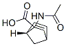 131102-03-9,Bicyclo[2.2.1]hept-5-ene-2-carboxylic acid, 2-(acetylamino)-, (1R-endo)- (9CI)