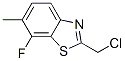 131105-86-7,Benzothiazole, 2-(chloromethyl)-7-fluoro-6-methyl- (9CI)