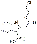 131119-01-2,2-(2-chloroethoxycarbonylmethyl)-1-methyl-indole-3-carboxylic acid