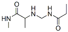 131213-41-7,Propanamide,  N-methyl-2-[[[(1-oxopropyl)amino]methyl]amino]-