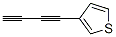 131292-31-4,Thiophene, 3-(1,3-butadiynyl)- (9CI)