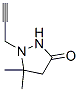 131391-07-6,3-Pyrazolidinone,  5,5-dimethyl-1-(2-propynyl)-  (9CI)
