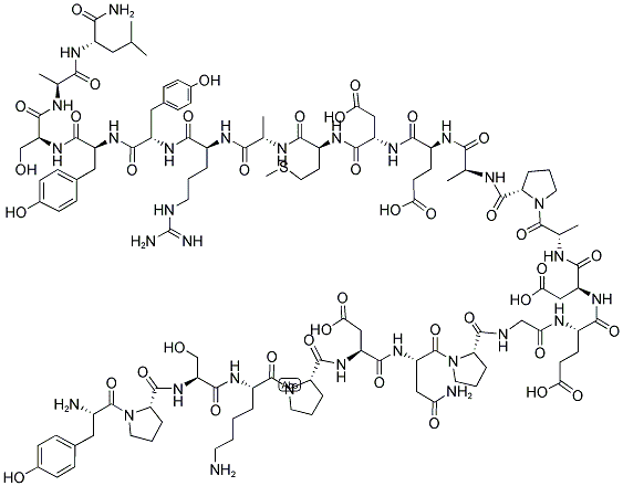 131448-51-6,H-TYR-PRO-SER-LYS-PRO-ASP-ASN-PRO-GLY-GLU-ASP-ALA-PRO-ALA-GLU-ASP-MET-ALA-ARG-TYR-TYR-SER-ALA-LEU-NH2