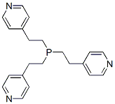 131501-31-0,tris(2-pyridin-4-ylethyl)phosphane