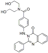 131604-14-3,N,N-bis(2-hydroxyethyl)-4-[(4-oxo-2-phenyl-quinazolin-3-yl)amino]benza mide