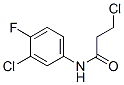 131605-66-8,3-chloro-N-(3-chloro-4-fluorophenyl)propanamide