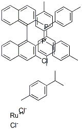 131614-43-2,Chloro[(R)-(+)-2,2'-bis(di-p-tolylphosphino)-1,1'-binaphthyl](p-cymene)ruthenium(II)chloride