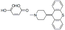 13187-06-9,1-METHYL-4-[THIOXANTHEN-9-YLIDENE]PIPERIDINE MALEATE SALT