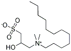 13197-76-7,N,N-DIMETHYL-N-DODECYL-N-(2-HYDROXY-3-SULFOPROPYL)AMMONIUM BETAINE