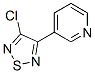131986-28-2,3-CHLORO-4-(PYRIDIN-3-YL)-1,2,5-THIADIAZOLE