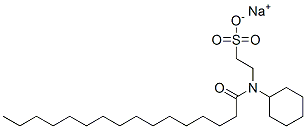 132-43-4,sodium2-[cyclohexyl(1-oxohexadecyl)amino]ethanesulphonate