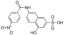 132-88-7,4-hydroxy-7-[(4-nitrobenzoyl)amino]naphthalene-2-sulphonic acid