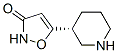 132033-94-4,3(2H)-Isoxazolone,5-(3-piperidinyl)-,(R)-(9CI)