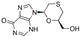 132062-70-5,9-[(2R,6R)-6-(hydroxymethyl)-1,4-oxathian-2-yl]-3H-purin-6-one