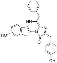 132063-57-1,1H-Imidazo[1,2-a]indeno[1,2-e]pyrazin-1-one,  5,10-dihydro-8-hydroxy-2-[(4-hydroxyphenyl)methyl]-4-(phenylmethyl)-