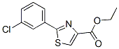 132089-34-0,2-(3-CHLORO-PHENYL)-THIAZOLE-4-CARBOXYLIC ACID ETHYL ESTER