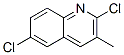 132118-32-2,2,6-DICHLORO-3-METHYLQUINOLINE
