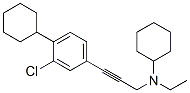 132173-04-7,N-[3-(3-CHLORO-4-CYCLOHEXYLPHENYL)-2-PROPYNYL]-N-ETHYL-CYCLOHEXANE AMINE