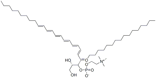 132213-85-5,1-O-HEXADECYL-2-DOCOSAHEXAENOYL-SN-GLYCERO-3-PHOSPHOCHOLINE