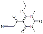 132373-28-5,6-(ETHYLAMINO)-1,2,3,4-TETRAHYDRO-1,3-DIMETHYL-BETA,2,4-TRIOXO-5-PYRIMIDINEPROPANENITRILE