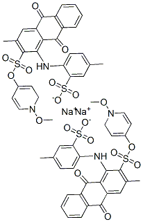1324-06-7,disodium 2-[(4-azanidyloxysulfonyl-3-methyl-9,10-dioxo-anthracen-1-yl) amino]-5-methyl-benzenesulfonate