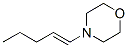 132553-33-4,Morpholine,  4-(1-pentenyl)-,  (E)-  (9CI)