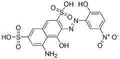 13301-33-2,5-amino-4-hydroxy-3-[(2-hydroxy-5-nitrophenyl)azo]naphthalene-2,7-disulphonic acid