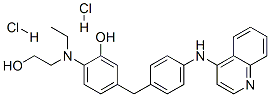 133041-49-3,2-[2-hydroxyethyl-[4-[[4-(quinolin-4-ylamino)phenyl]methyl]phenyl]amin o]ethanol dihydrochloride