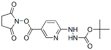 133081-26-2,SUCCINIMIDYL 6-BOC-HYDRAZINONICOTINATE