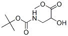 133153-76-1,Propanoic acid, 3-[[(1,1-dimethylethoxy)carbonyl]amino]-2-hydroxy-, methyl