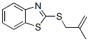 133158-13-1,Benzothiazole, 2-[(2-methyl-2-propenyl)thio]- (9CI)
