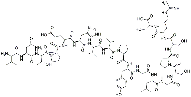 133474-20-1,VAL-ASN-THR-PRO-GLU-HIS-VAL-VAL-PRO-TYR-GLY-LEU-GLY-SER-PRO-SER-ARG-SER