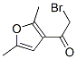 133674-62-1,Ethanone, 2-bromo-1-(2,5-dimethyl-3-furanyl)- (9CI)