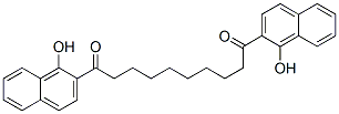 13379-63-0,1,10-BIS-(1-HYDROXY-2-NAPHTHYL)-1,10-DECANEDIONE