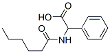 133849-00-0,Benzeneacetic  acid,  -alpha--[(1-oxohexyl)amino]-