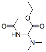 133873-11-7,Acetic  acid,  (acetylamino)(dimethylamino)-,  ethyl  ester  (9CI)
