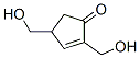 133886-37-0,2-Cyclopenten-1-one, 2,4-bis(hydroxymethyl)- (9CI)