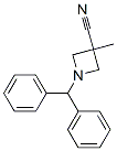133891-88-0,1-(DIPHENYLMETHYL)-3-METHYL-3-AZETIDINECARBONITRILE