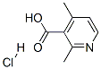 133897-06-0,2,4-DIMETHYL-3-PYRIDINECARBOXYLIC ACID HYDROCHLORIDE