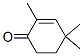 13395-71-6,2,4,4-TRIMETHYL-2-CYCLOHEXEN-1-ONE