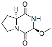 134023-31-7,Pyrrolo[1,2-a]pyrazine-1,4-dione, hexahydro-3-methoxy-, (3S-trans)- (9CI)