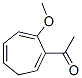 134037-29-9,Ethanone, 1-(7-methoxy-1,4,6-cycloheptatrien-1-yl)- (9CI)